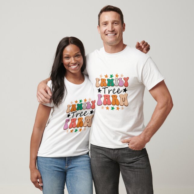 Camiseta Granja del Árbol de Navidad - Navidad (Unisexo)