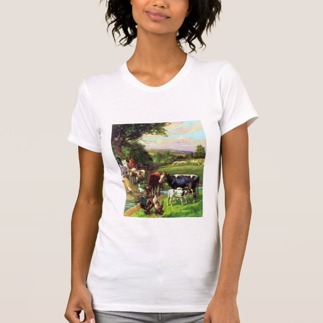 Camiseta Granja del vintage (Anverso)