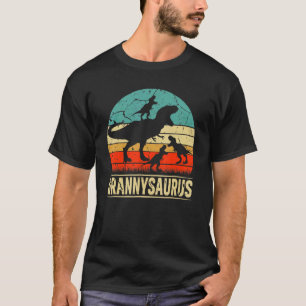 Camiseta Granja Dinosaurio Rex Grannysaurus 3 Niños Fam