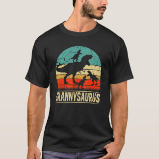 Camiseta Granja Dinosaurio Rex Grannysaurus 3 Niños Fam