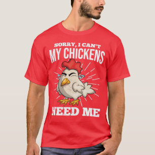 Camiseta Granja divertida agricultora Granja de pollo