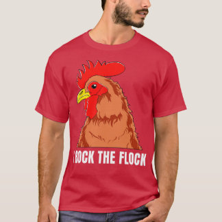 Camiseta Granja divertida de criadores de pollo en el patio