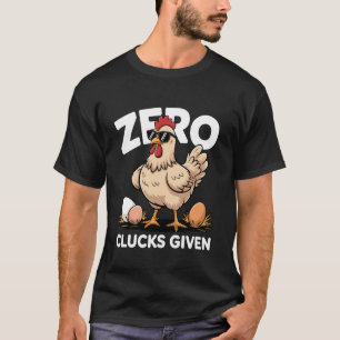 Camiseta Granja Divertida de Pollos Sin Un Cluck Dado Amant