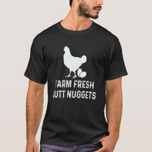Camiseta Granja Fresca, Nuggets de culto, Granjero de pollo