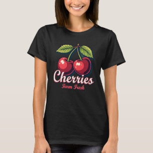 Camiseta Granja Fresh Cherries Tee femenino