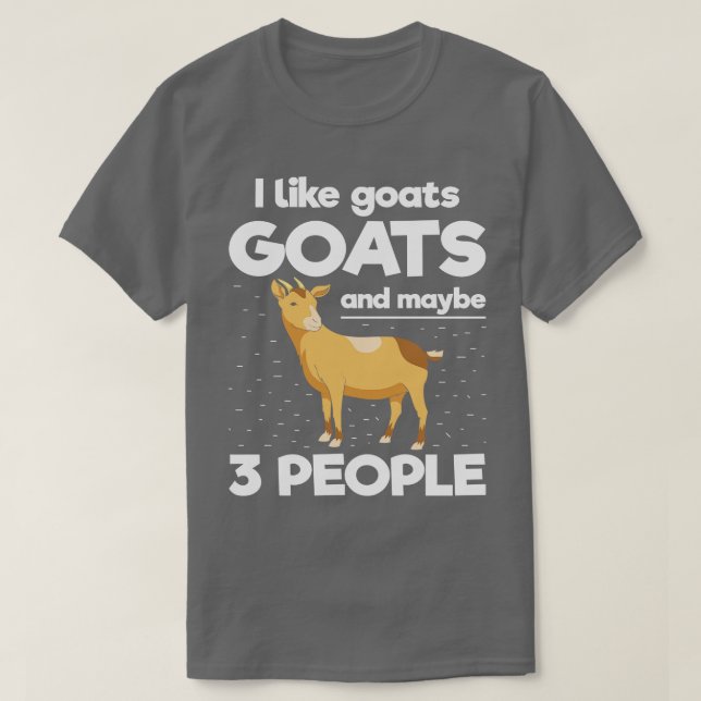 Camiseta Granja ganadera de ganadería de cabra divertida pa (Diseño del anverso)