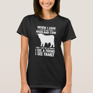 Camiseta Granja Highland Cow
