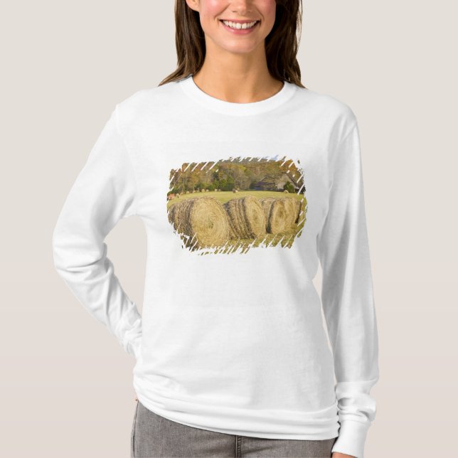 Camiseta Granja histórica en el río nacional del búfalo, (Anverso)