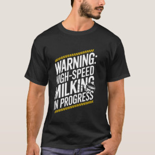 Camiseta Granja Lechera Vida Agricultura Rural Ganadería Vi
