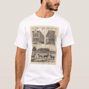 Camiseta Granja, Marion, y Topeka del valle de Kaw, Kansas