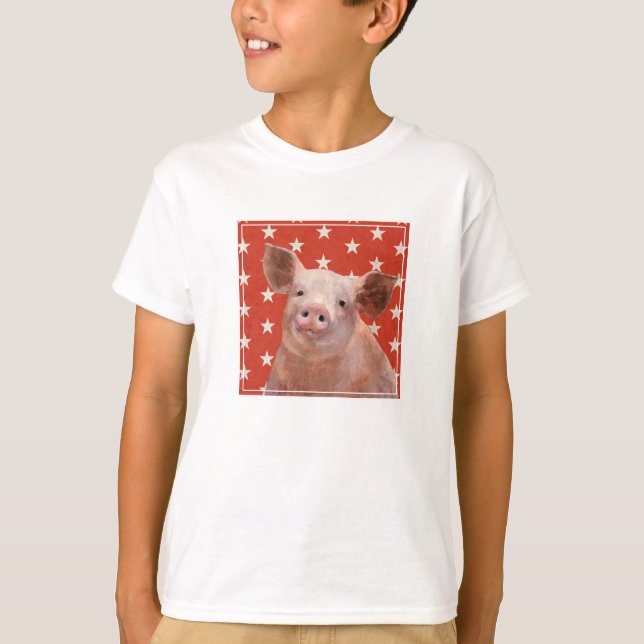 Camiseta Granja Patriótica - Cerdo (Anverso)