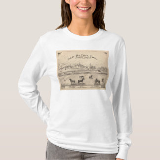Camiseta Granja poner crema de la acción de la colina en