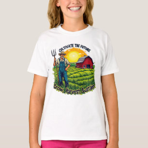 Camiseta Granja Regalo Granja Lover Futuro Agricultor