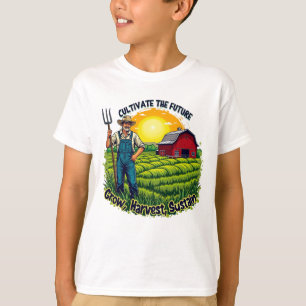 Camiseta Granja Regalo Granja Lover Futuro Agricultor