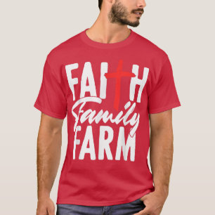 Camiseta Granja Religiosa Cristiana Familia Agricultora Ran