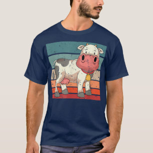 Camiseta Granja Retro de cría de animales de cría de ganado