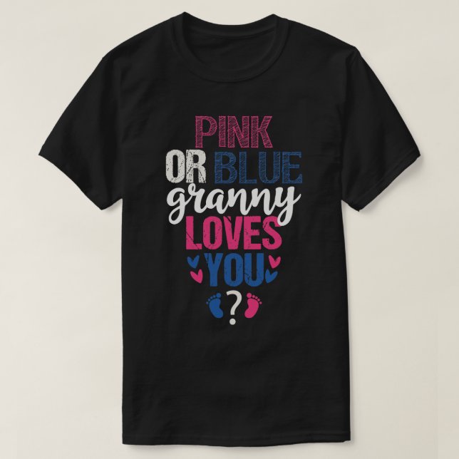 Camiseta Granja rosa o azul te ama (Diseño del anverso)