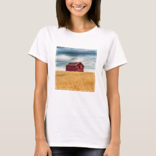 Camiseta Granjas   Antiguo granero rojo