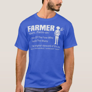 Camiseta Granjas de agricultores, granjeros, tractores agrí