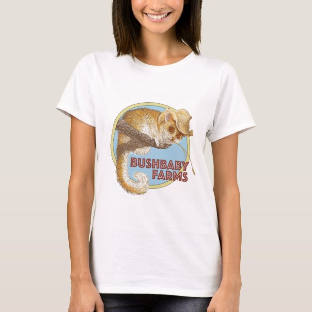 Camiseta Granjas de Bushbaby (Anverso)