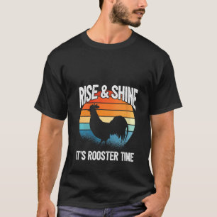 Camiseta Granjera de pollo y gallo de amante del pollo