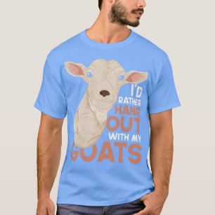 Camiseta Granjero agricultor Gracioso Goat Lover Grano de c