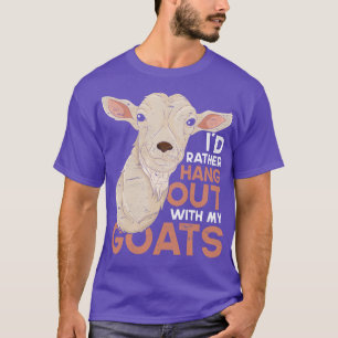 Camiseta Granjero agricultor Gracioso Goat Lover Grano de c