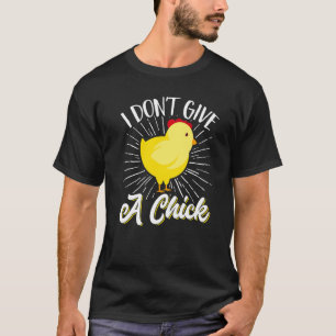 Camiseta Granjero Animal Mascota No Me Importa Un Pollo Pol