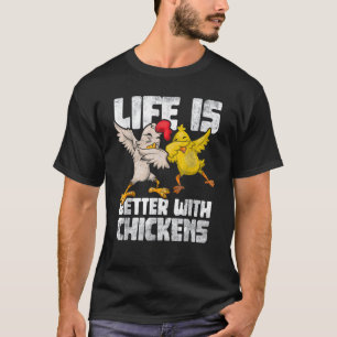 Camiseta Granjero Animal Pollo Dabbing Gallo Dab Gallina Ni