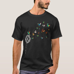 Camiseta Granjero Cultivando Diente de León Granja Animal P