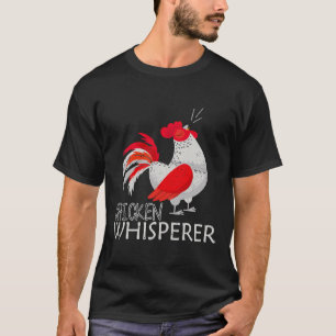 Camiseta Granjero Cultivando pollo Whisperer