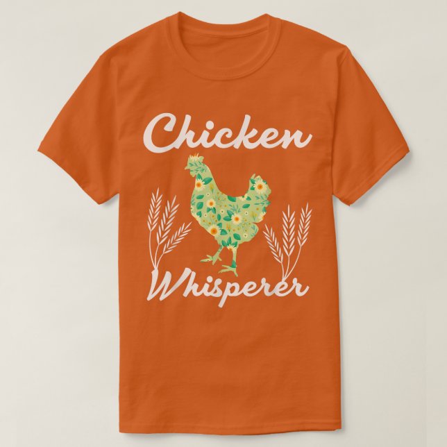 Camiseta Granjero de bigote de pollo (Diseño del anverso)