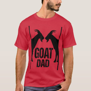 Camiseta Granjero de cabras macho Cabra papá granja animal
