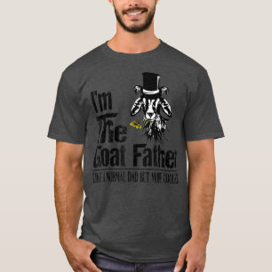 Camiseta Granjero de cabras macho Padre Padre Padre Granja 