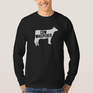 Camiseta Granjero de carne de vaca Whisperer