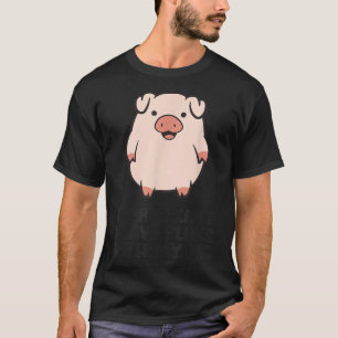 Camiseta Granjero de cerdo siento no poder tener planes con