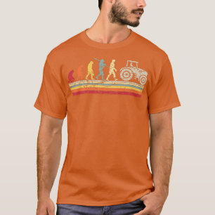 Camiseta Granjero de cosecha de venado de la evolución huma