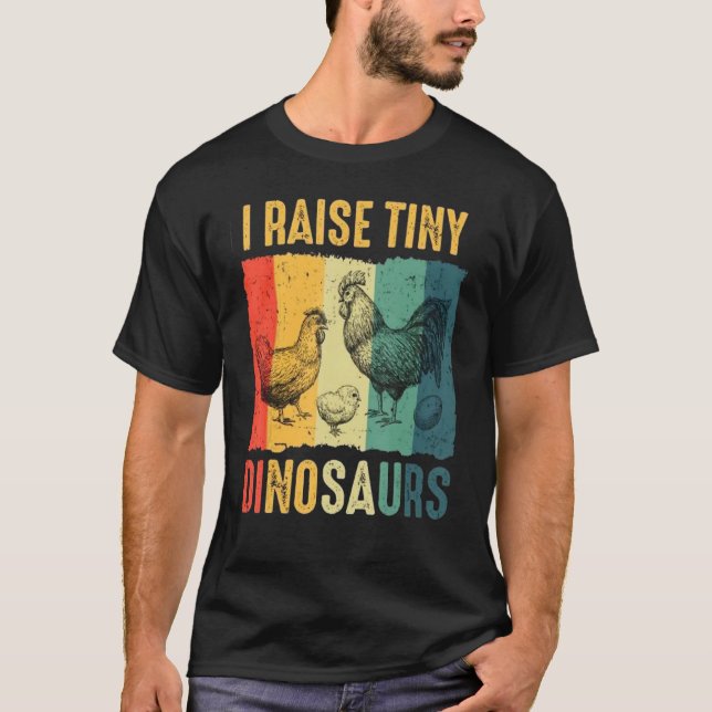 Camiseta Granjero de gallos Hen (Anverso)