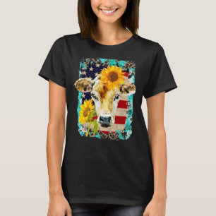 Camiseta Granjero de la bandera de los Estados Unidos culti