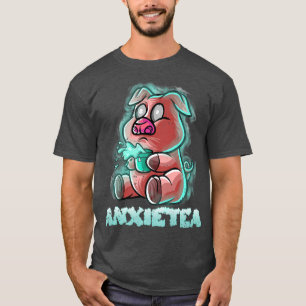 Camiseta Granjero de la granja del cerdo del Tea Lover Nerd