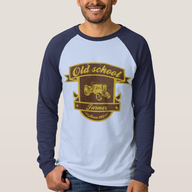 Camiseta Granjero de la vieja escuela (Anverso)