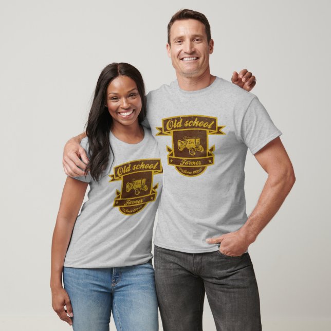 Camiseta Granjero de la vieja escuela (Unisexo)