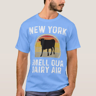 Camiseta Granjero de lácteos de Nueva York huele nuestro re