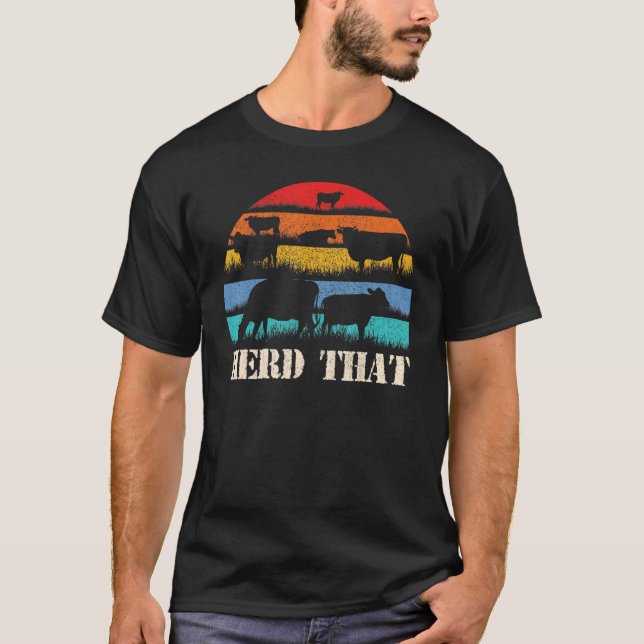 Camiseta Granjero De Leche De Vacas Que (Anverso)