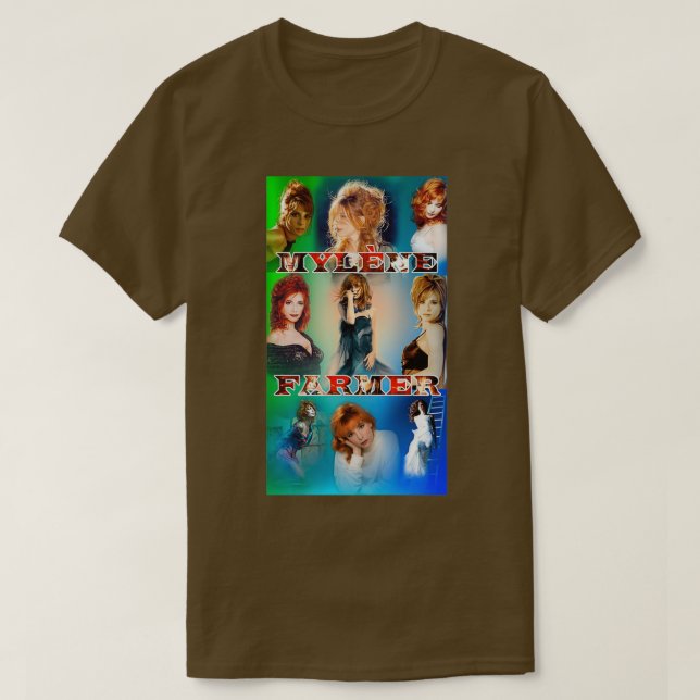 Camiseta Granjero de Mylene Francia Mylene Farmer 2023 Joe (Diseño del anverso)