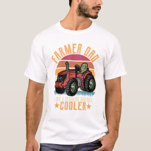 Camiseta Granjero de papá agricultor Cler Dad