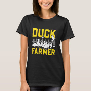 Camiseta Granjero de patos Pastoreo de patos Pato