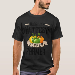 Camiseta Granjero De Pimientos Más Hotelero Del Mundo
