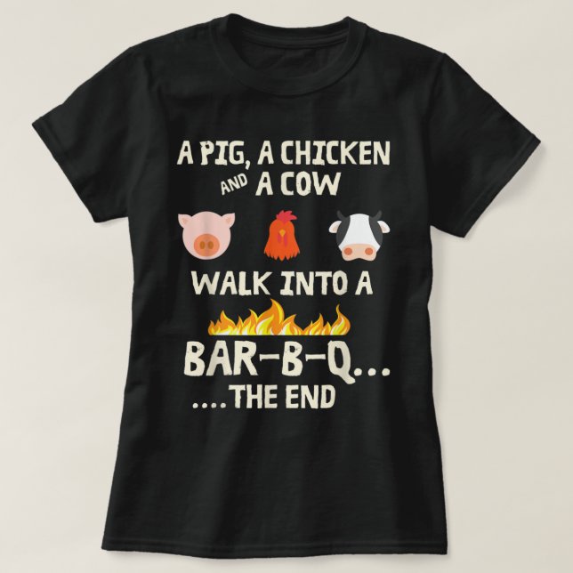 Camiseta Granjero de pollo Chicken Chaser (Diseño del anverso)