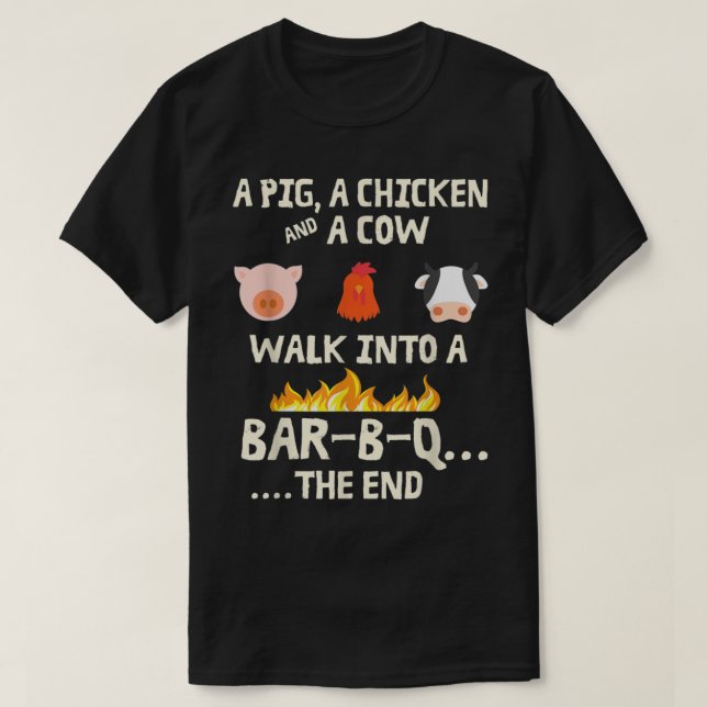 Camiseta Granjero de pollo Chicken Chaser (Diseño del anverso)